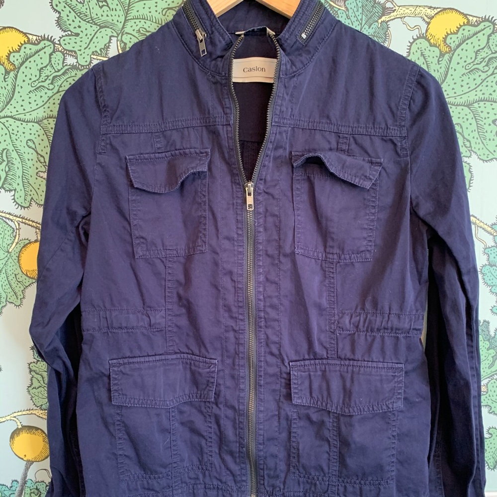 Calson Navy Blue Utility Jacket - image 1